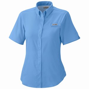 Columbia PFG Tamiami™ II Shortärmad Skjorta Dam Blå (RHBGU5063)